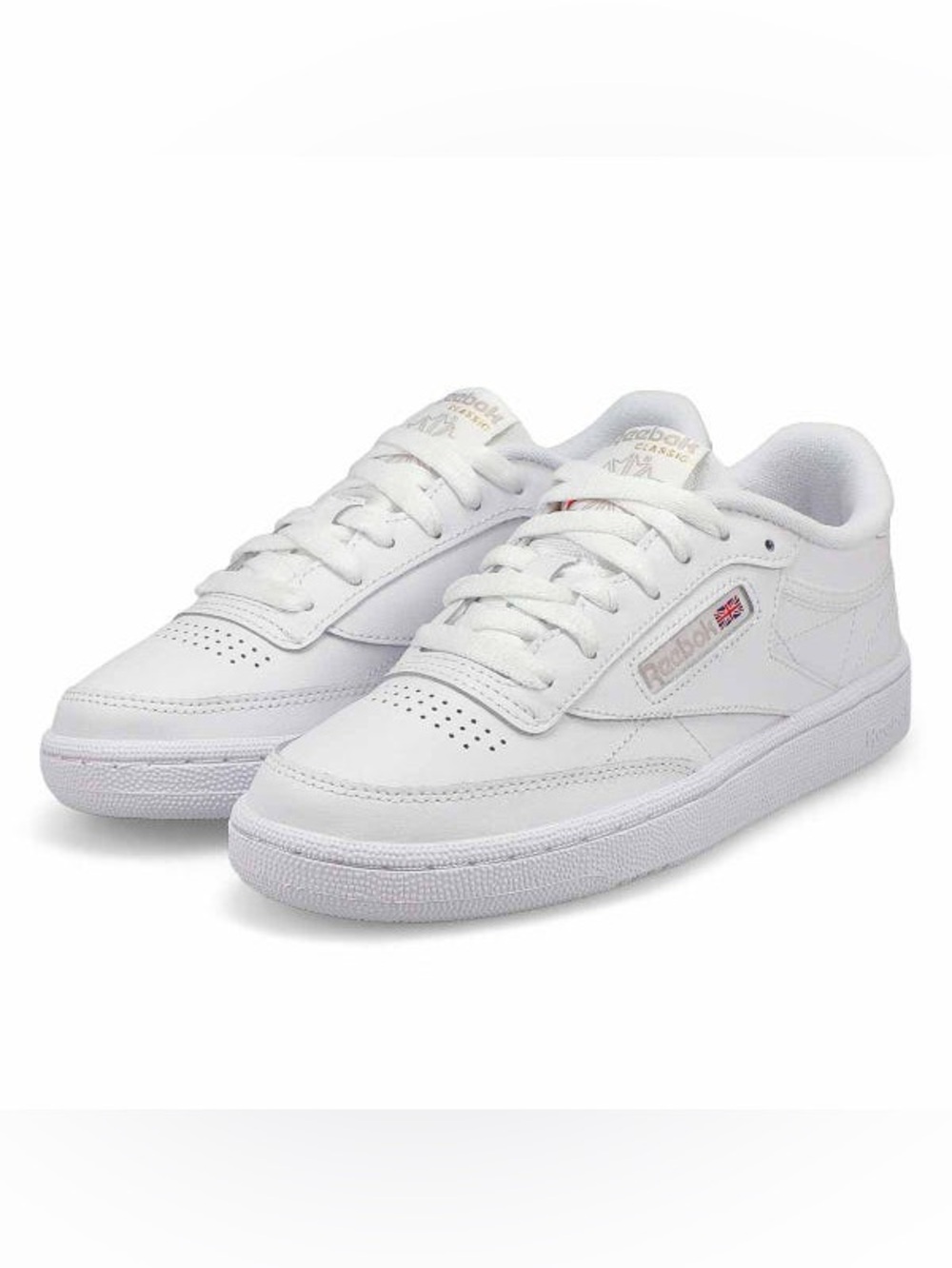 Reebok Club C 85 Sneakers – White, Size 8